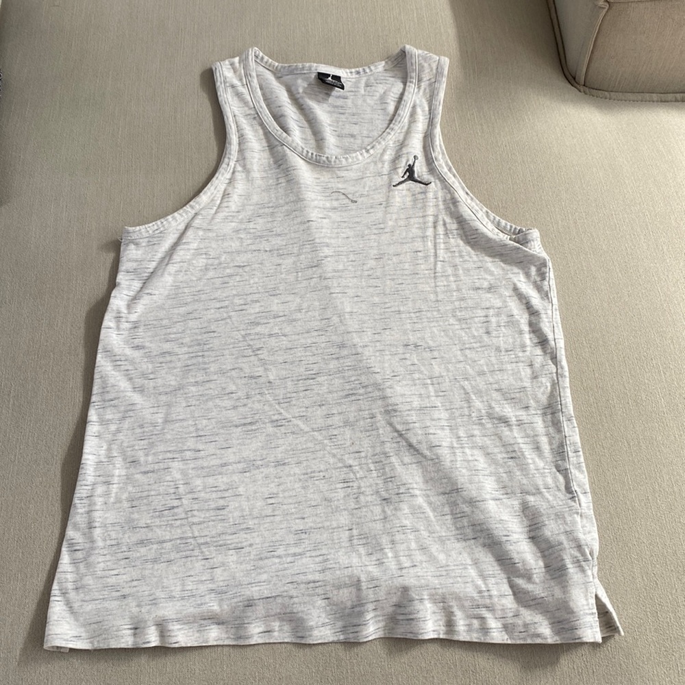 Mens Jordan cotton tank top